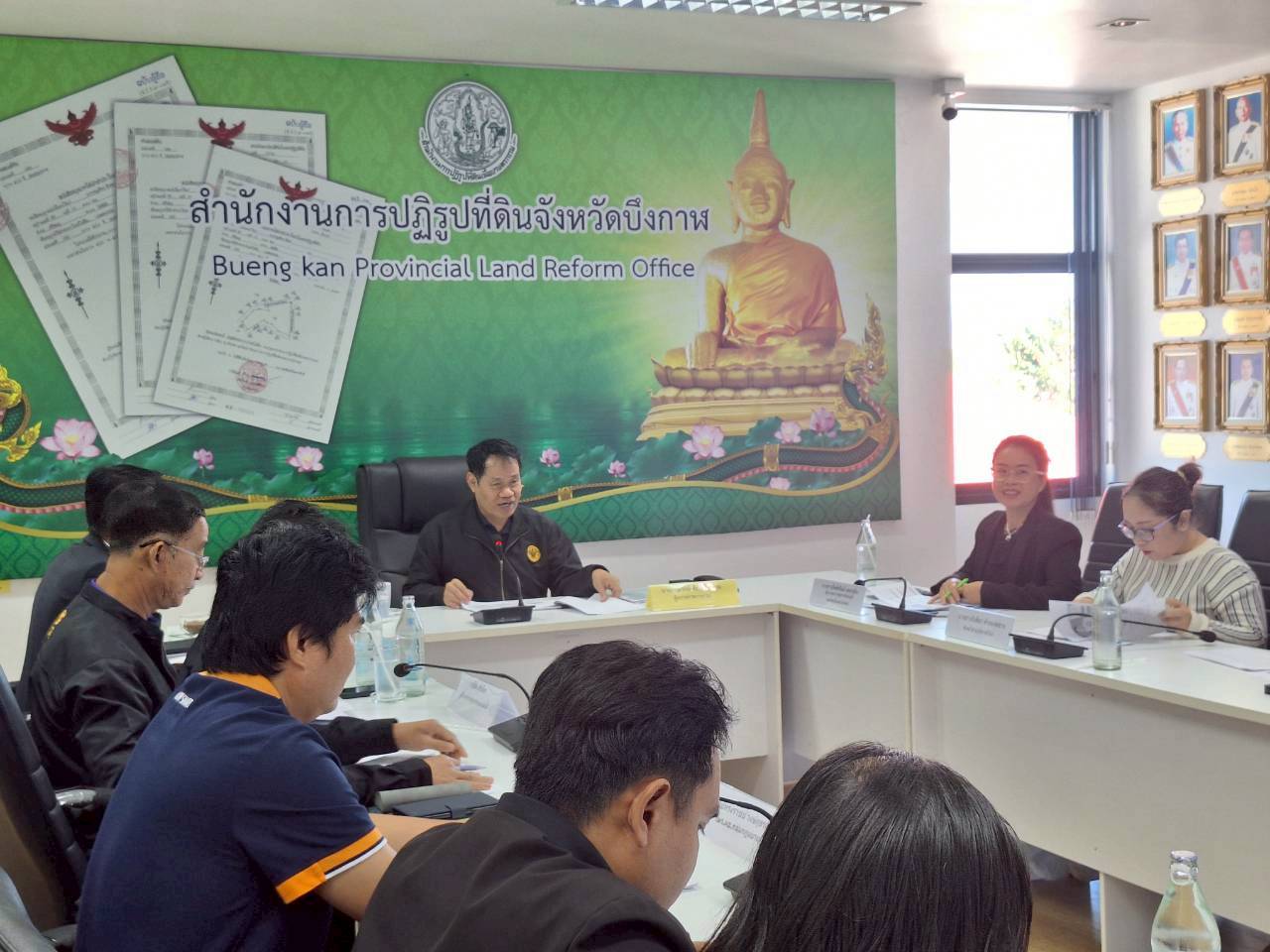 title - ผู้ตรวจราชการ ส.ป.ก. ประชุมตรวจราชการและติดตามความก้าวหน้าผลการดำเนินงานตามแผนการตรวจราชการของผู้ตรวจราชการสำนักงานการปฏิรูปที่ดินเพื่อเกษตรกรรม ประจำปีงบประมาณ พ.ศ. 2569 รอบที่ 1 เขตตรวจราชการที่ 10 จังหวัดบึงกาฬ